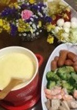 ワインといえばフォンデュ♪-レシピのメイン写真