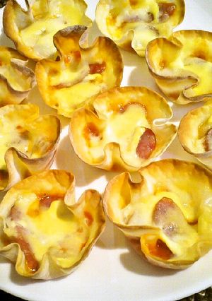 餃子の皮*もちピザ-レシピのメイン写真