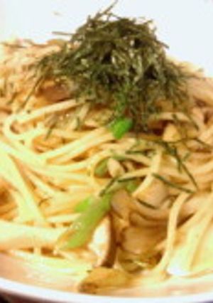 きのこと長ネギのパスタ-レシピのメイン写真