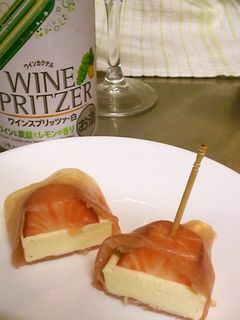 クリームチーズと苺の生ハム包み-レシピのメイン写真