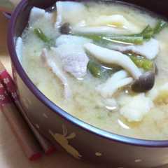 รูปของ 大好評☆我が家のすいとん汁