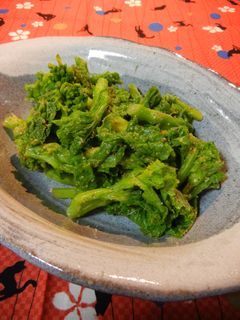 ビタミンたっぷり✿菜の花の胡麻和え✿-レシピのメイン写真