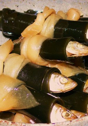 ワカサギの昆布巻き-レシピのメイン写真