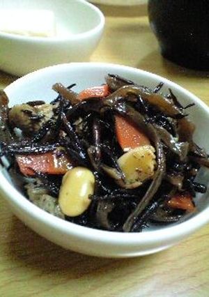 ひじきときくらげの炒め煮-レシピのメイン写真