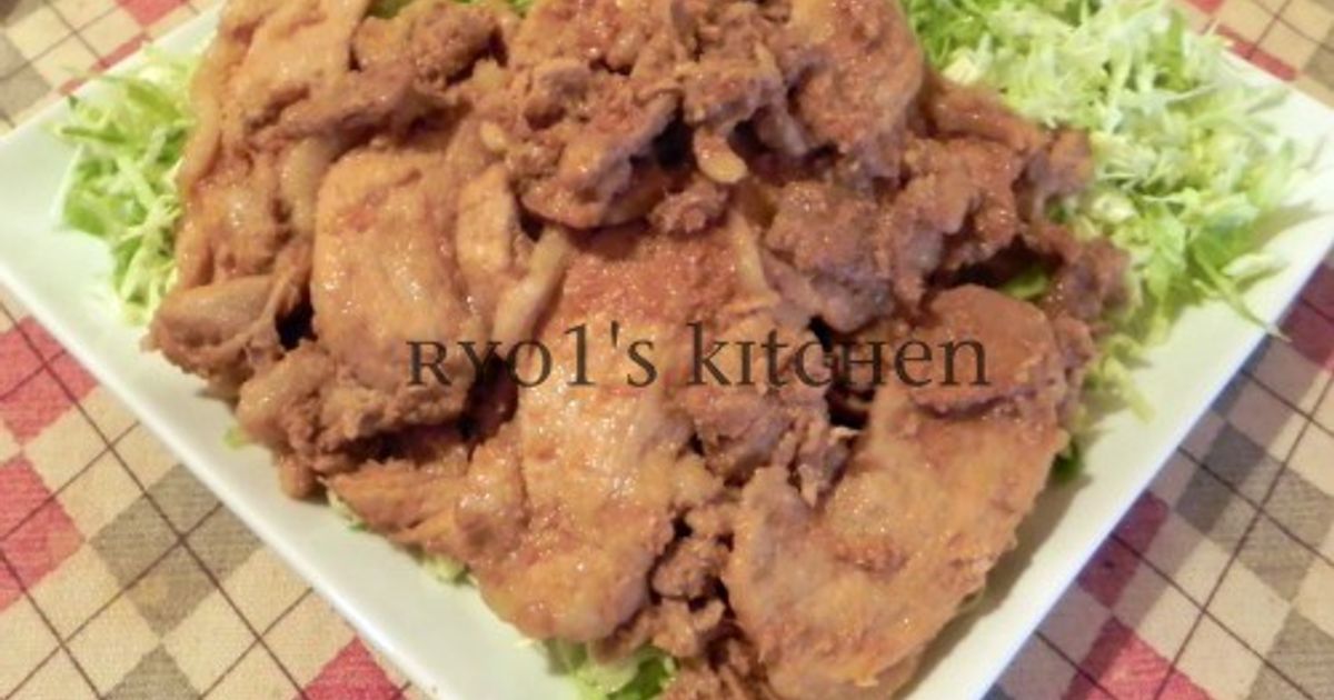 1日漬け込んだ生姜焼き by ryo1com 【クックパッド】 簡単おいしい