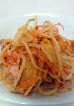 残り物リフレッシュ☆キムチのごま油炒め-レシピのメイン写真