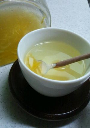 お正月飾った柚子で柚子茶♪-レシピのメイン写真