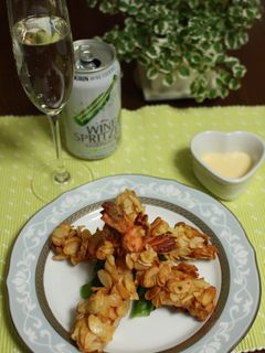 カリカリッ♬海老のアーモンドフライ-レシピのメイン写真