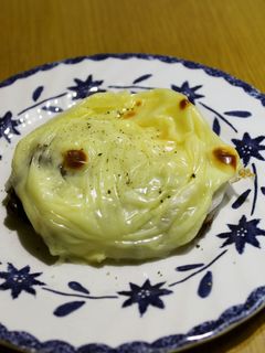 簡単!あん餅チーズ焼き黒こしょう風味-レシピのメイン写真
