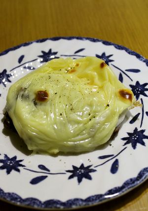 簡単！あん餅チーズ焼き黒こしょう風味-レシピのメイン写真