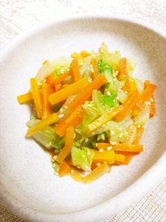 *白菜と人参の中華和え*-レシピのメイン写真