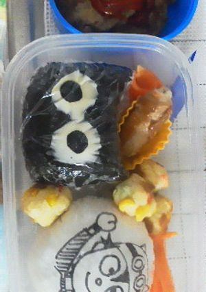 キャラ弁 簡単キャラおにぎり-レシピのメイン写真