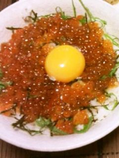 ちょっとアレンジ♪いくら丼-レシピのメイン写真