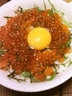 ちょっとアレンジ♪いくら丼-レシピのメイン写真
