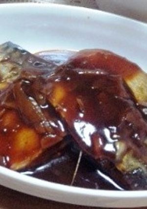 田楽味噌ダレで鯖の味噌煮-レシピのメイン写真