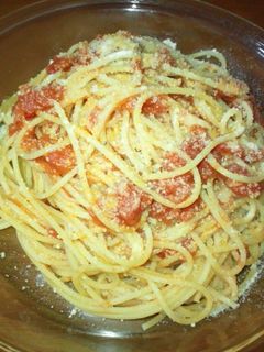 簡単!トマトのパスタ-レシピのメイン写真