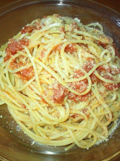 簡単!トマトのパスタ-レシピのメイン写真