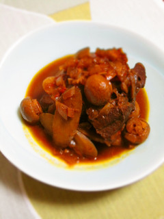 ごぼうと牛肉の赤ワイン煮込み-レシピのメイン写真