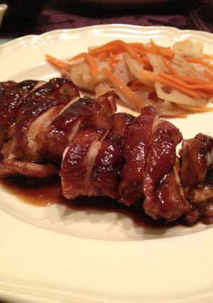 鶏の照り焼き✩レンコンを添えて-レシピのメイン写真