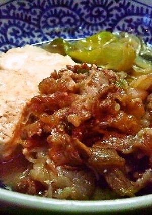 じっくり煮込んだ味！小料理屋の肉豆腐-レシピのメイン写真