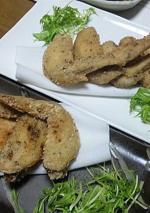 幸せになれる♪手羽先スパイシー塩味唐揚げ-レシピのメイン写真