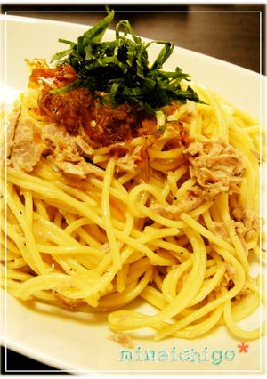 食べるラー油inツナまよパスタ-レシピのメイン写真