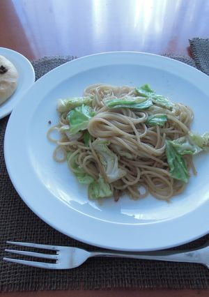 キャベツとアンチョビのパスタゆず胡椒風味-レシピのメイン写真