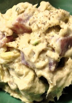 アボカドとマグロの塩麹入りマヨネーズ和え-レシピのメイン写真