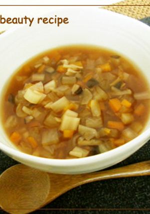 ☆リメイクで美味しい和風ミネストローネ☆-レシピのメイン写真