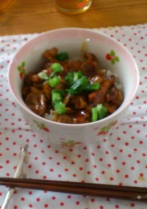 大好き♪簡単☆ピリ辛豚丼-レシピのメイン写真
