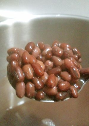 圧力鍋レシピ☆簡単小豆たっぷりぜんざい-レシピのメイン写真