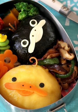 キャラ弁＊かものはしかも＆かものはしダス-レシピのメイン写真