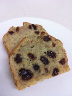 HMでフルーティ☆なレーズンバナナケーキ-レシピのメイン写真