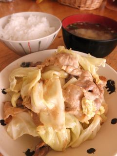 豚肉とキャベツのわさびマヨ炒め-レシピのメイン写真