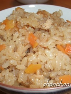 簡単炊き込みご飯-レシピのメイン写真