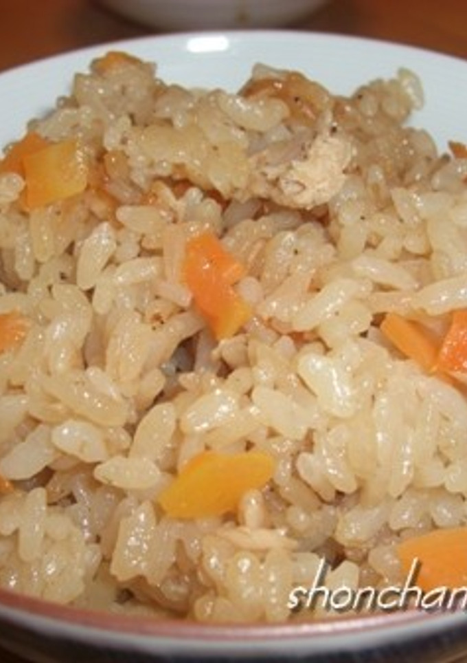 簡単炊き込みご飯-レシピのメイン写真