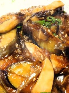 なすエリンギ重ね煮の塩麹入りみそ炒め-レシピのメイン写真