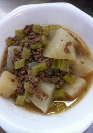 カブとひき肉の簡単ホクホク煮-レシピのメイン写真
