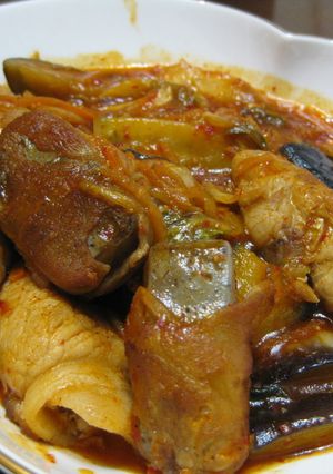 余ったキムチで！こんにゃくの豚肉巻き焼き-レシピのメイン写真