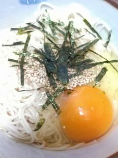 ぶっかけそうめん-レシピのメイン写真