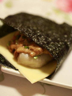 絶品♪納豆モチーズ海苔巻-レシピのメイン写真