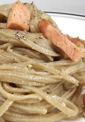 すぐできる!十割そばのペペロンチーノ風-レシピのメイン写真