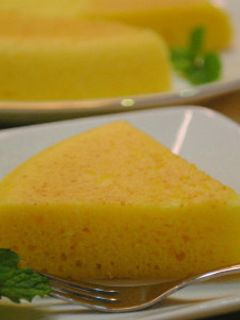 HM×炊飯器で 柚子ケーキ☆-レシピのメイン写真