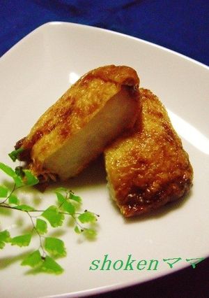 残ったお餅で～きんちゃく餅の甘辛煮-レシピのメイン写真