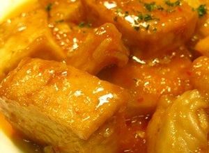 ■10分で！厚揚げと鶏肉の豆板醤煮込み■-レシピのメイン写真
