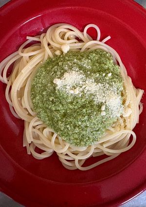 ルッコラとピスタチオとパルメジャーノのペスト-レシピのメイン写真