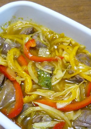 砂肝のカレー風味マリネ-レシピのメイン写真