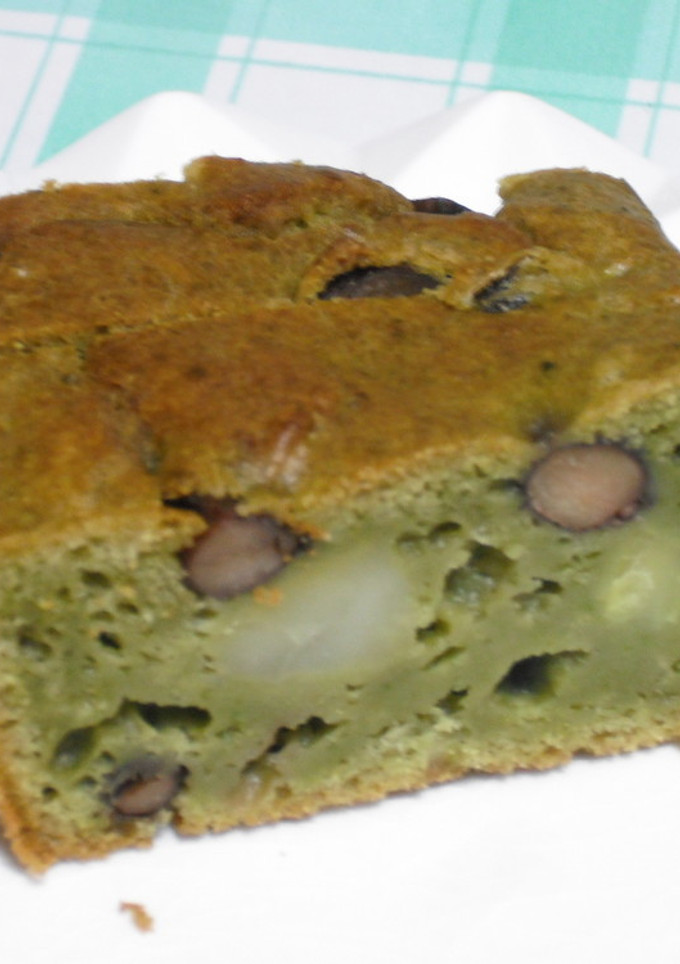 黒豆と栗きんとんの抹茶ケーキ-レシピのメイン写真
