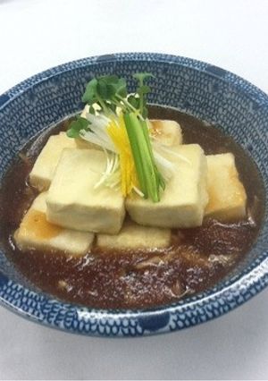 熱々‼揚げ出汁豆腐の卸しあん掛け(^^)-レシピのメイン写真