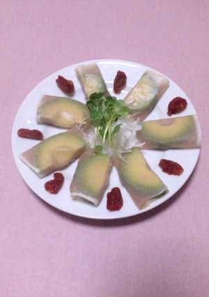 超簡単！生ハムアボカド-レシピのメイン写真